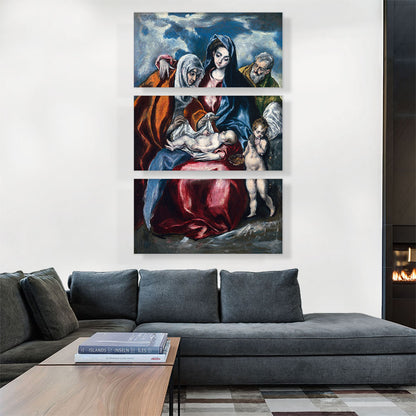 Holy Family with St. Anne and the young John the Baptist 1595