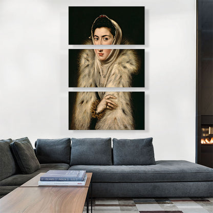Lady in a Fur Wrap