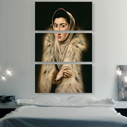Lady in a Fur Wrap