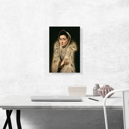 Lady in a Fur Wrap