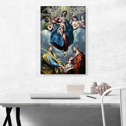 Madonna and Child with Saint Martina and Saint Agnes 1599