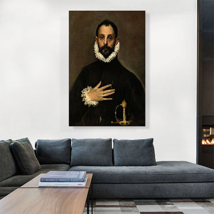 The Nobleman with his Hand on his Chest 1580