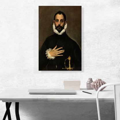The Nobleman with his Hand on his Chest 1580