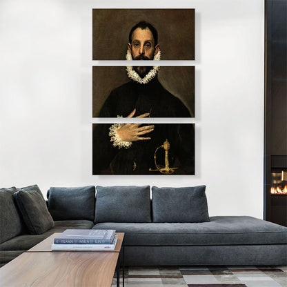 The Nobleman with his Hand on his Chest 1580
