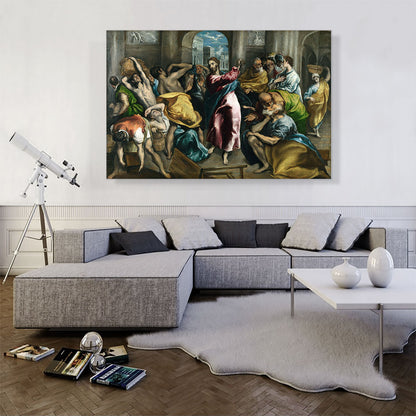 Christ Driving the Traders from the Temple 1600