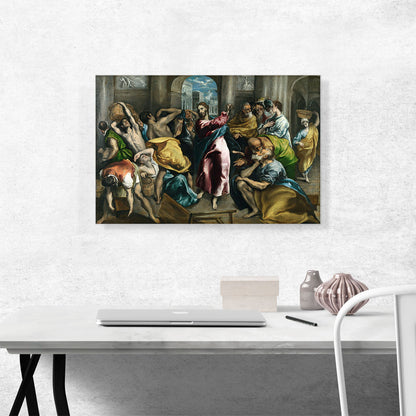 Christ Driving the Traders from the Temple 1600