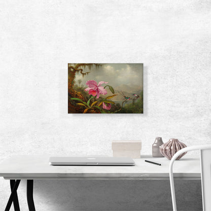 Orchids and Hummingbirds 1890