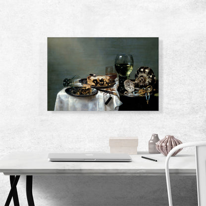 Breakfast Table With Blackberry Pie