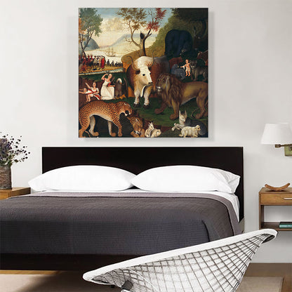 The Peaceable Kingdom with Eagle