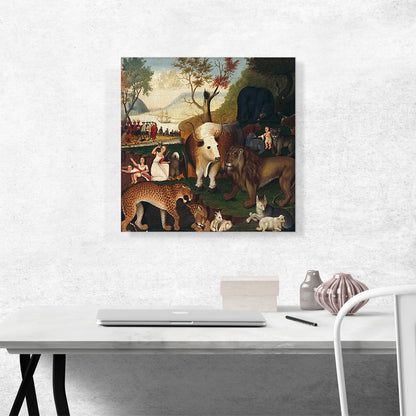 The Peaceable Kingdom with Eagle