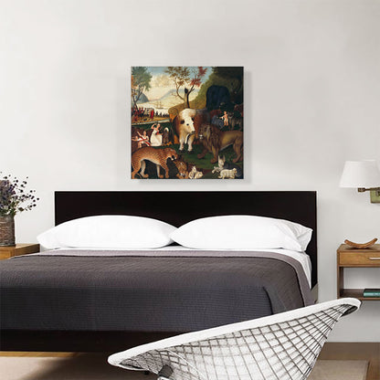 The Peaceable Kingdom with Eagle