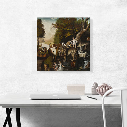 The Peaceable Kingdom with the Leopard of Serenity