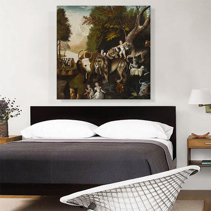 The Peaceable Kingdom with the Leopard of Serenity