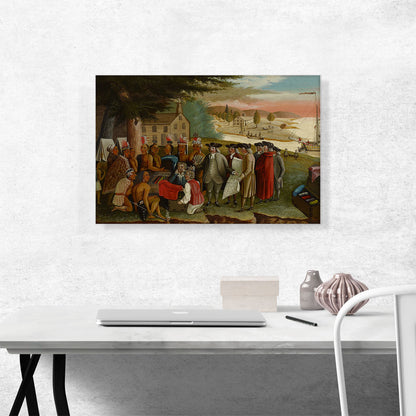 Penn's Treaty With the Indians 1840