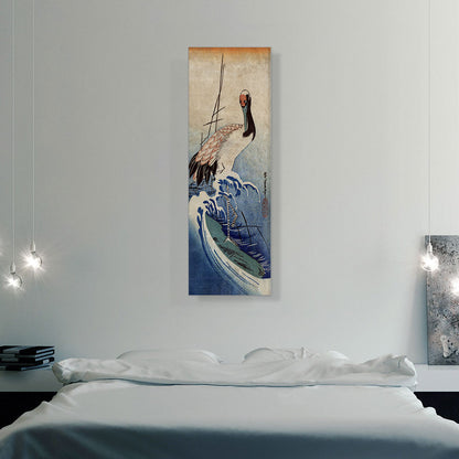 Crane in Waves 1835
