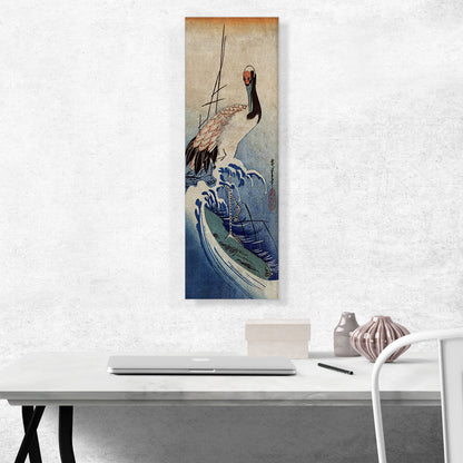 Crane in Waves 1835
