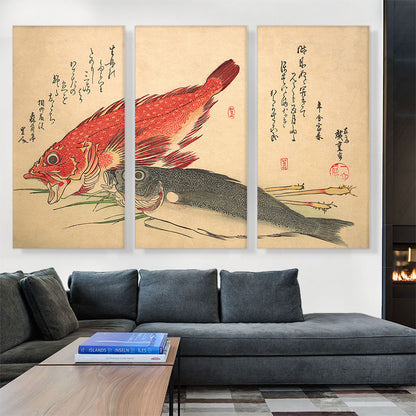 Isaki and Kasago Fish