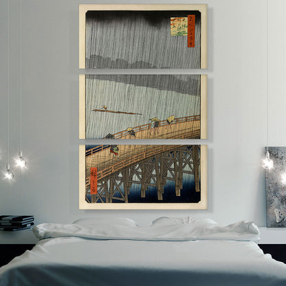 Sudden Shower at Ohashi Bridge 1857