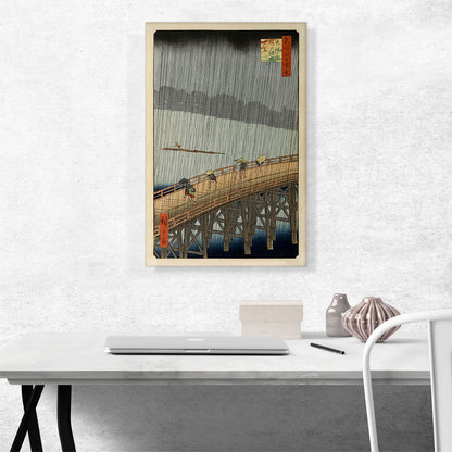 Sudden Shower at Ohashi Bridge 1857