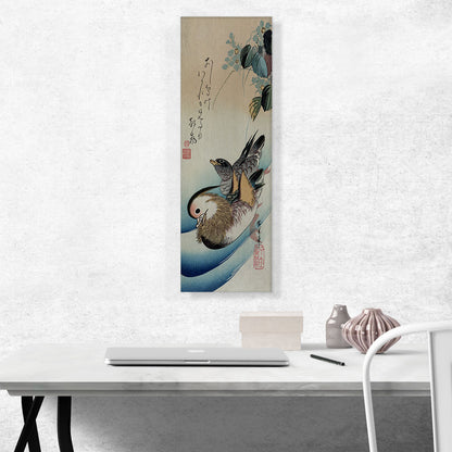 Two Mandarin Ducks 1838