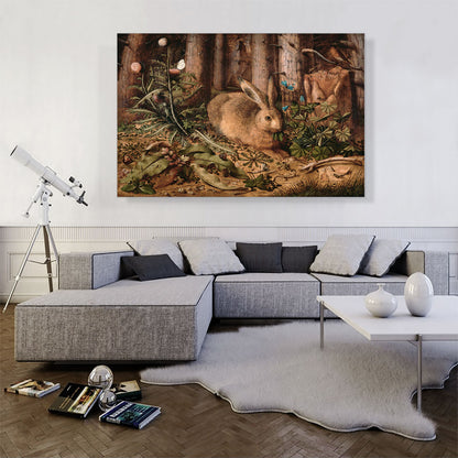 A Hare In The Forest 1585