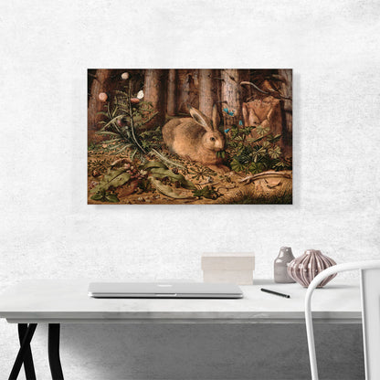 A Hare In The Forest 1585