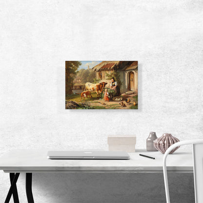 Idyllic Rural Scene 1887