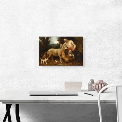 Satyr Boy With Animals
