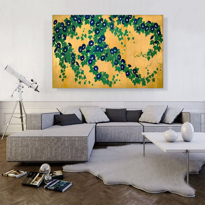Morning Glories by Follower of Sakai Hoitsu