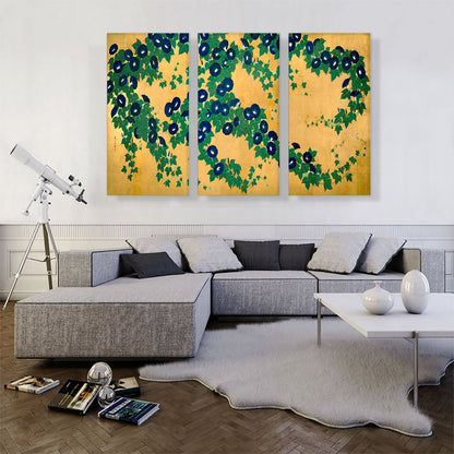Morning Glories by Follower of Sakai Hoitsu