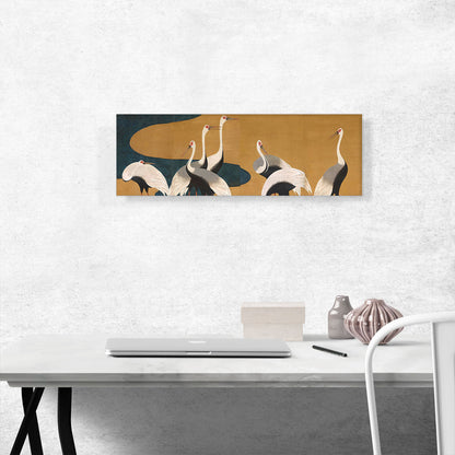 Cranes by Follower of Sakai Hoitsu