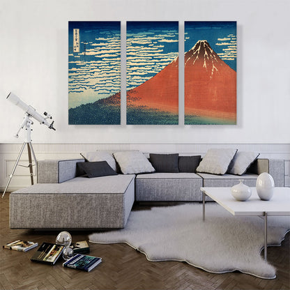 Fine Wind, Clear Weather - Red Fuji 1831