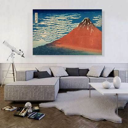 Fine Wind, Clear Weather - Red Fuji 1831