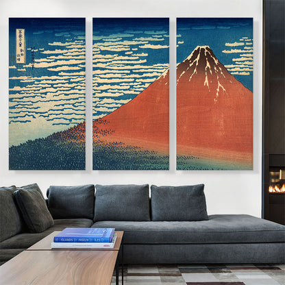Fine Wind, Clear Weather - Red Fuji 1831