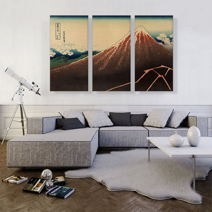 Lightning Below the Summit - Storm Below Mount Fuji 1832