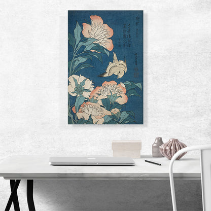 Peonies and Canary 1834