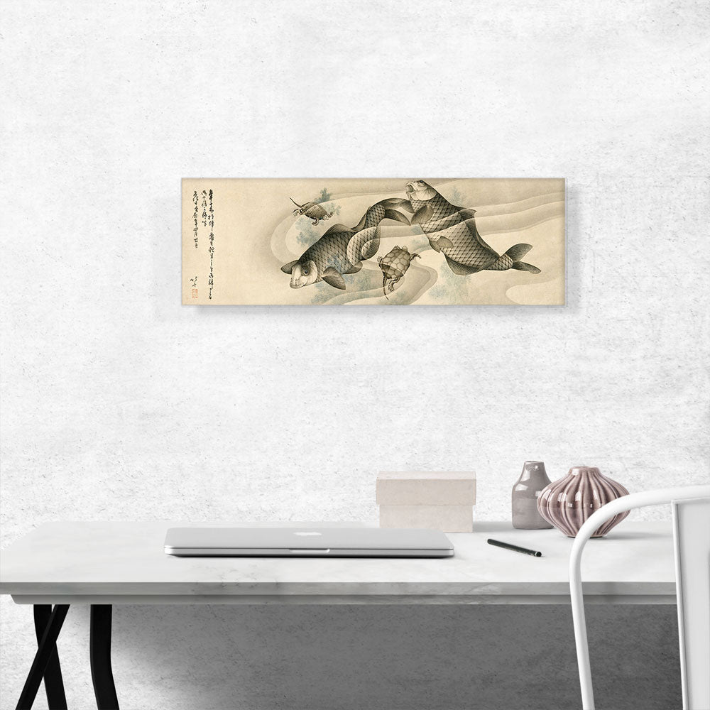 Picture of Koi Carp and Turtles 1813