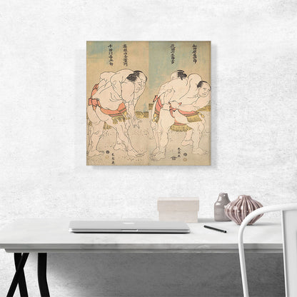 The Sumo Wrestlers 1783