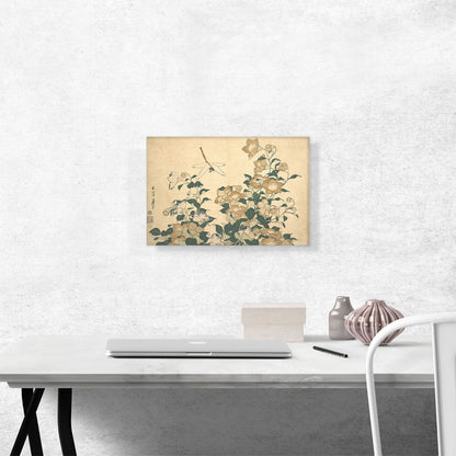 Dragonfly and Bellflower 1820