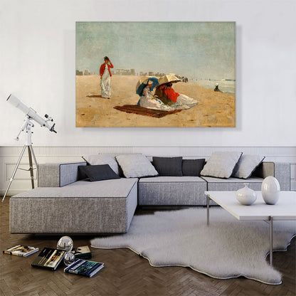 East Hampton Beach - Long Island 1874