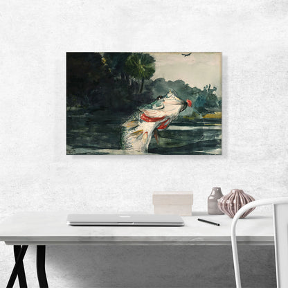 Life-Size Black Bass 1904