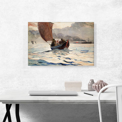 Returning Fishing Boats 1883