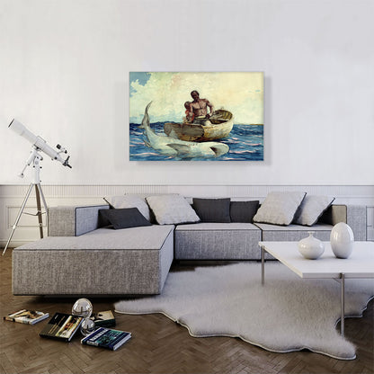 Shark Fishing 1885