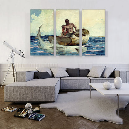 Shark Fishing 1885