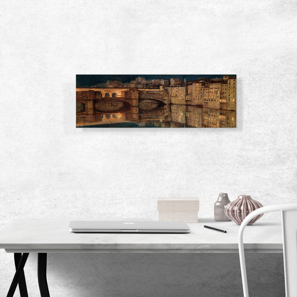 The Ponte Vecchio - Florence 1867