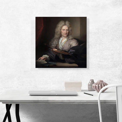 Jan Van Huysum Portrait By Arnold Boonen