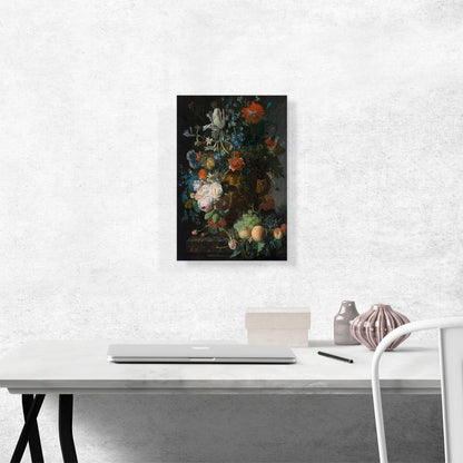 Still Life With Flowers And Fruits 1700