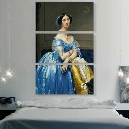 Portrait Of The Princesse De Broglie 1853