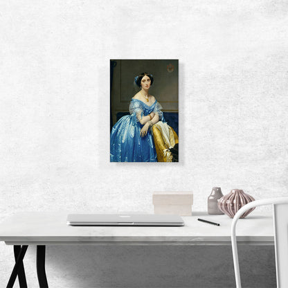 Portrait Of The Princesse De Broglie 1853