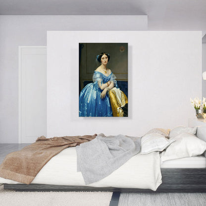 Portrait Of The Princesse De Broglie 1853